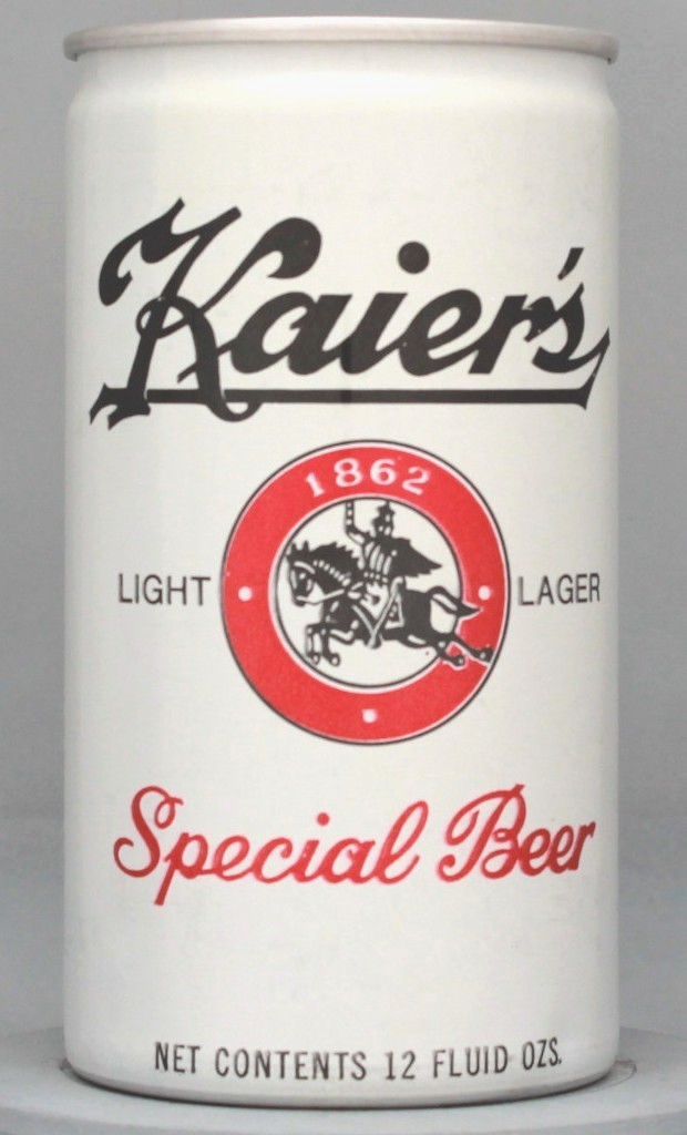 Kaier's Special Light Lager Beer 12 Oz Tab Top Can