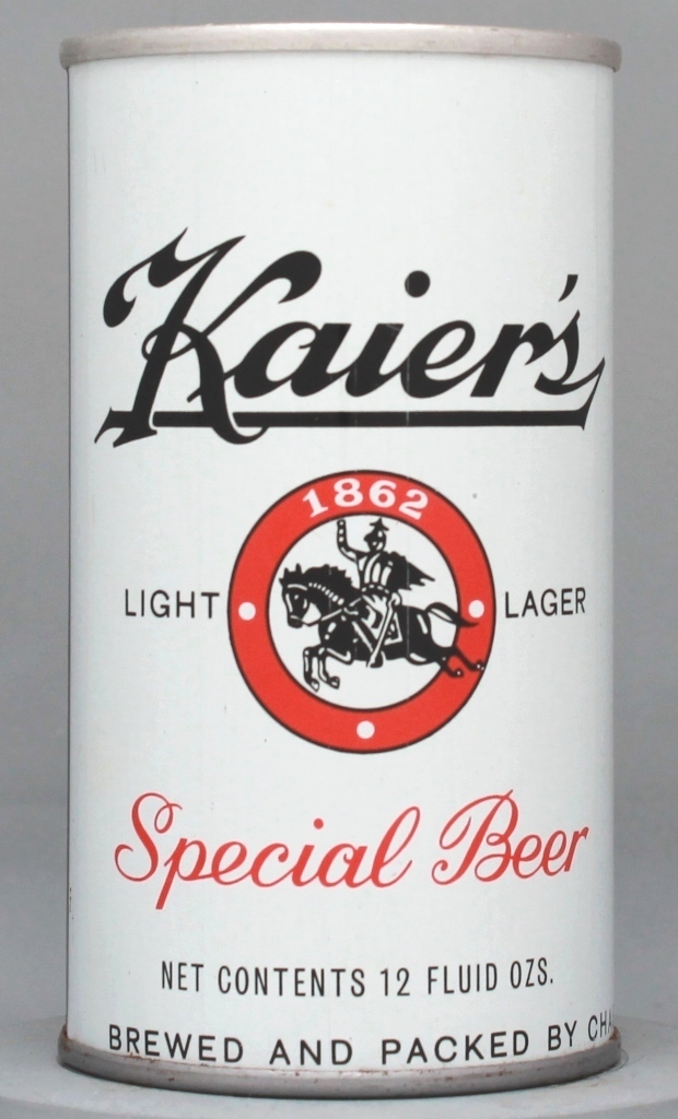 Kaier's Special Light Lager Beer 12 Oz Tab Top Can