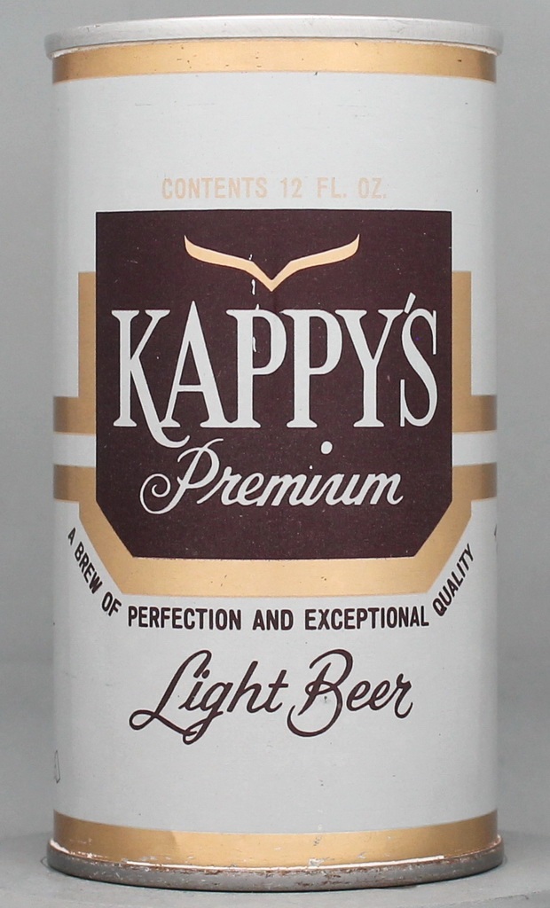 Kappy's Premium Light Beer 12 Oz Tab Top Can