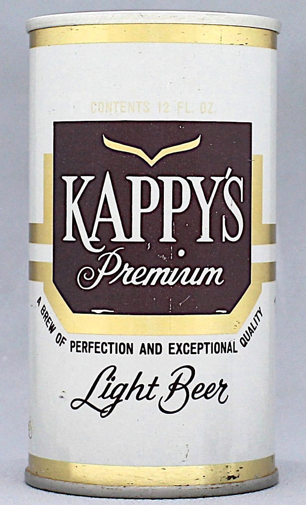 Kappy's Premium Light Beer 12 Oz Tab Top Can