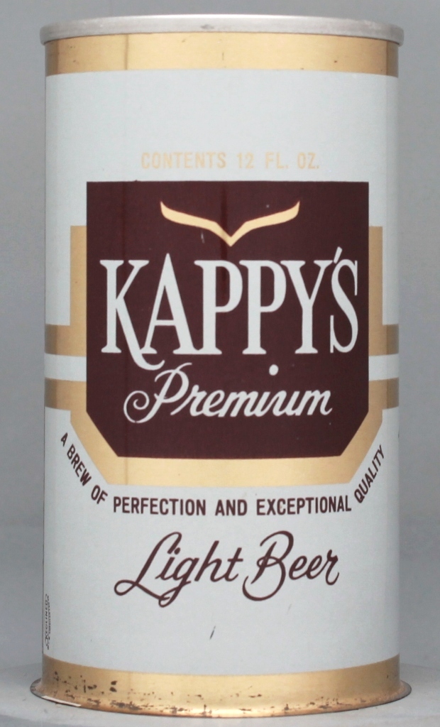 Kappy's Premium Light Beer 12 Oz Tab Top Can