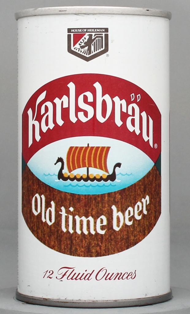 Karlsbrau Old Time Beer 12 Oz Tab Top Can