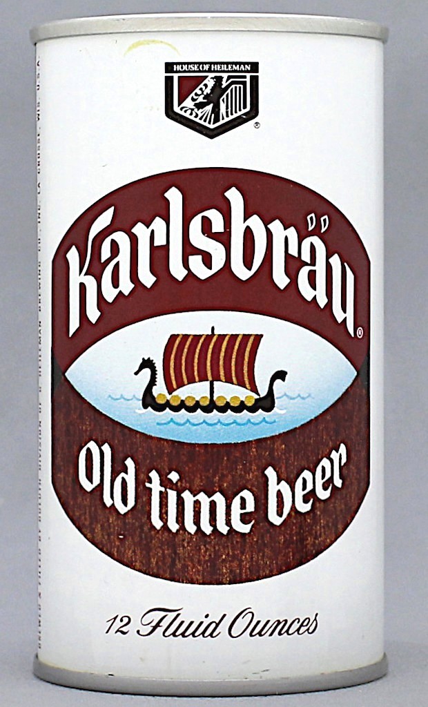 Karlsbrau Old Time Beer 12 Oz Tab Top Can