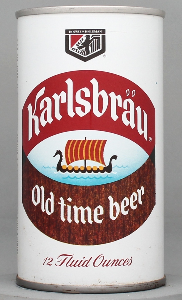 Karlsbrau Old Time Beer 12 Oz Tab Top Can