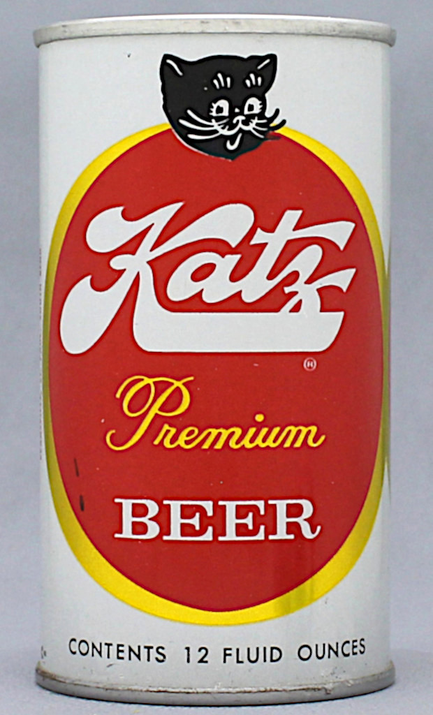 Katz Premium Beer 12 Oz Tab Top Can