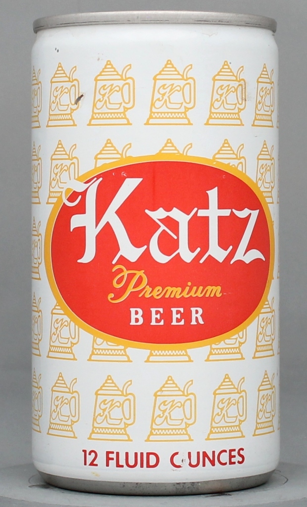 Katz Premium Beer 12 Oz Tab Top Can