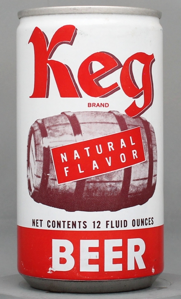 Keg Beer 12 Oz Tab Top Can