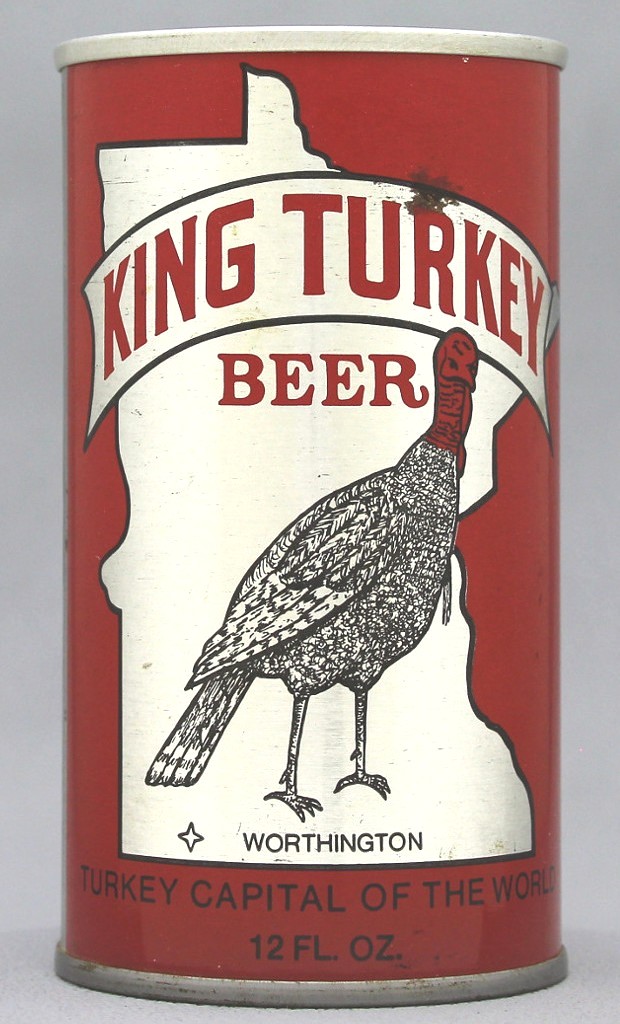 King Turkey Beer 12 Oz Tab Top Can