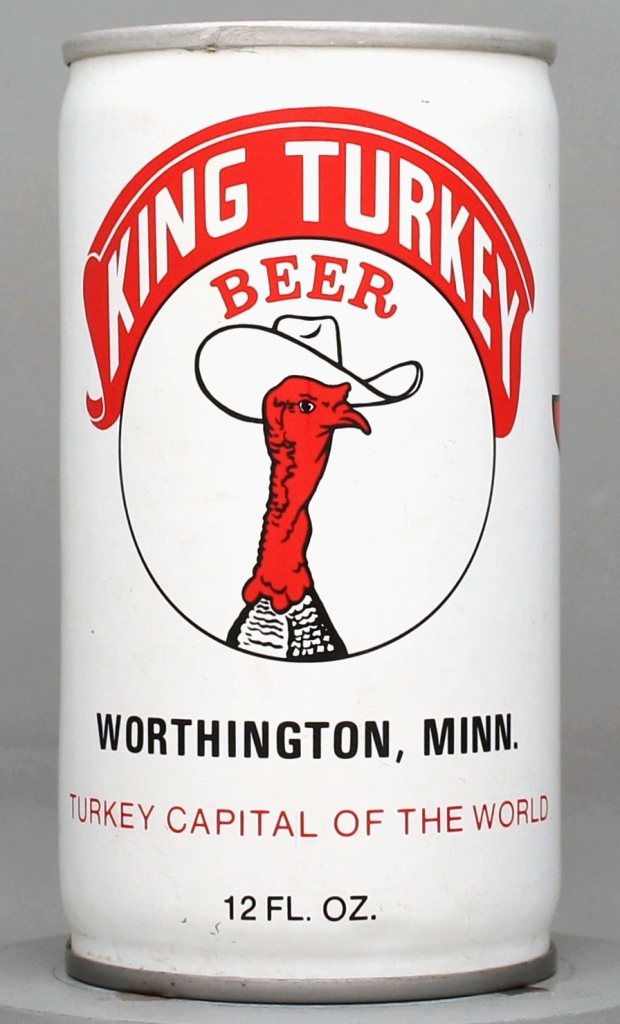 King Turkey Beer 12 Oz Tab/Stay Top Can