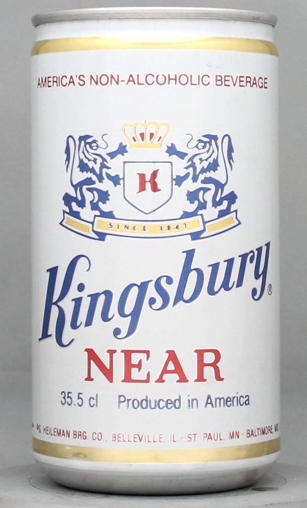 Kingsbury Near Near Beer 12 Oz Tab Top Can