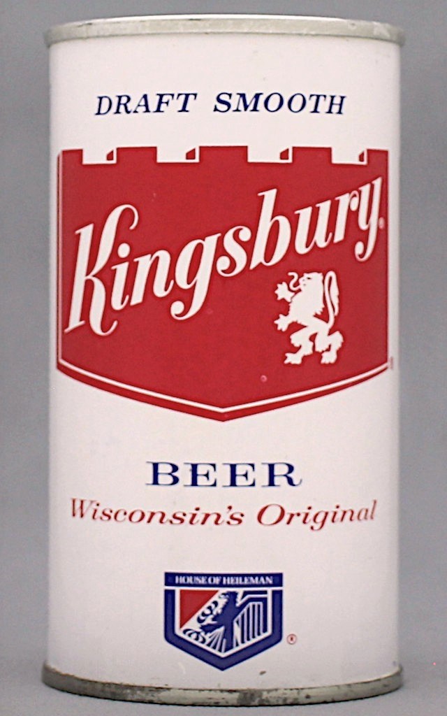 Kingsbury Beer 12 Oz Zip Top Can