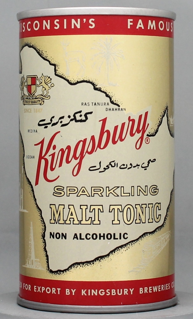 Kingsbury Sparkling Near Beer 12 Oz Tab Top Can