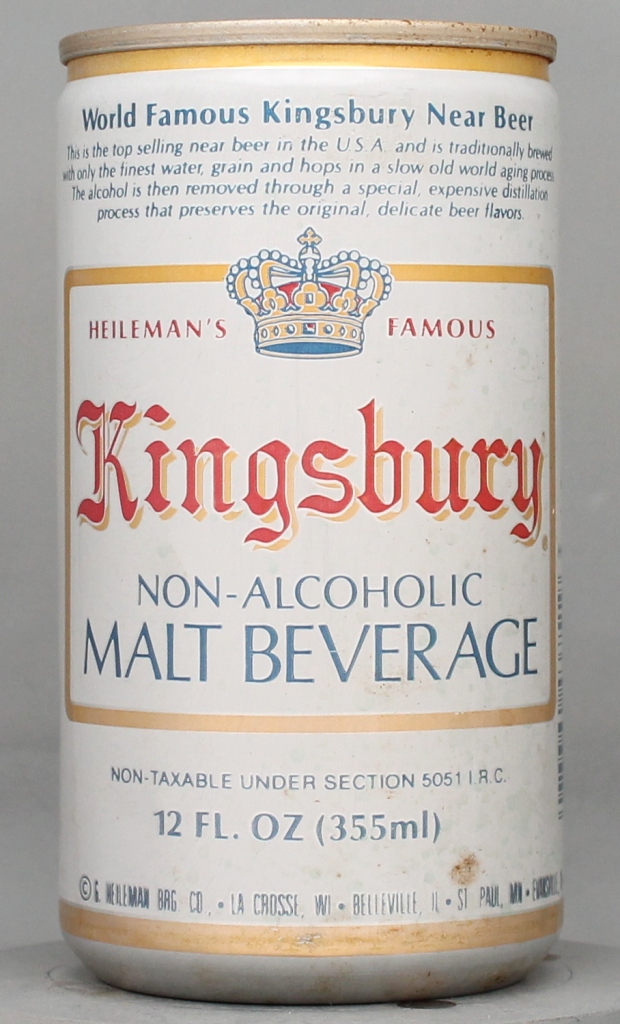 Kingsbury Non-alcoholic Malt Beverage 12 Oz Tab/Stay Top Can