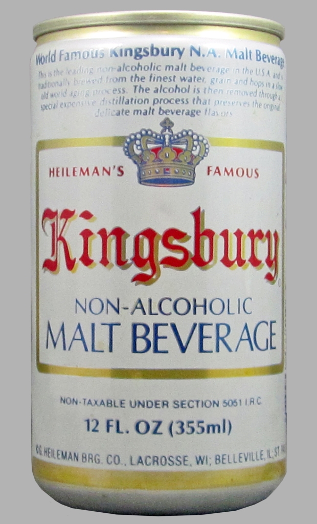 Kingsbury Non-Alcoholic Malt Beverage 12 Oz Tab Top Can