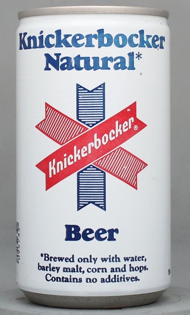 Knickerbocker Natural Beer 12 Oz Tab Top Can