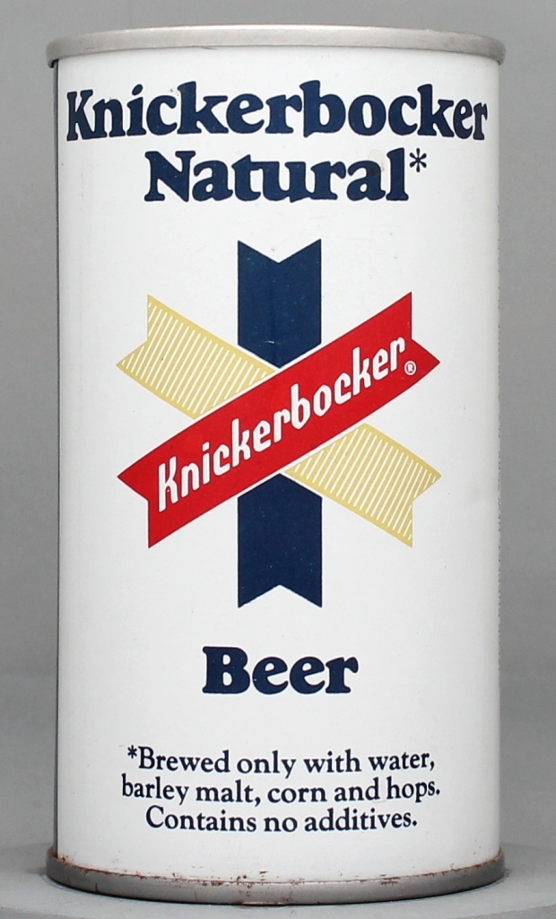 Knickerbocker Natural Beer 12 Oz Tab Top Can