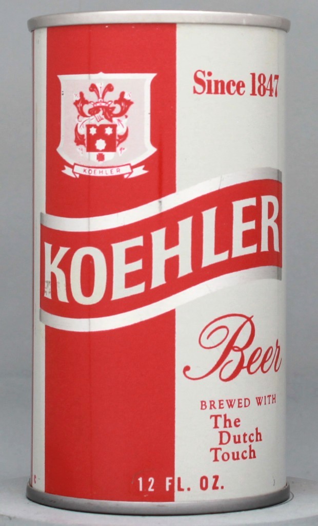 Koehler Beer 12 Oz Tab Top Can