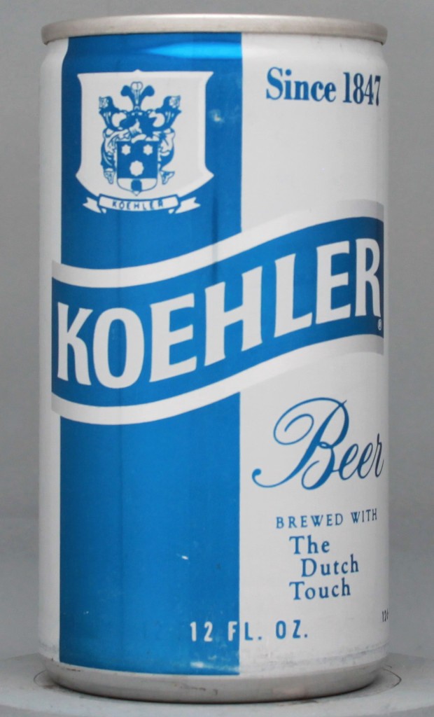 Koehler Beer 12 Oz Tab Top Can