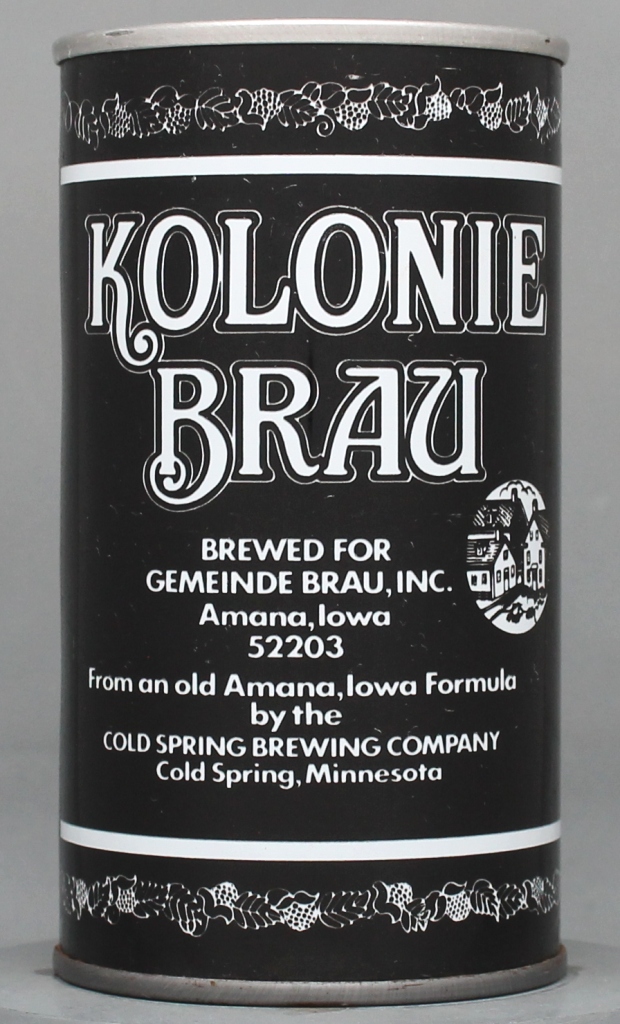 Kolonie Brau Beer 12 Oz Stay Top Can