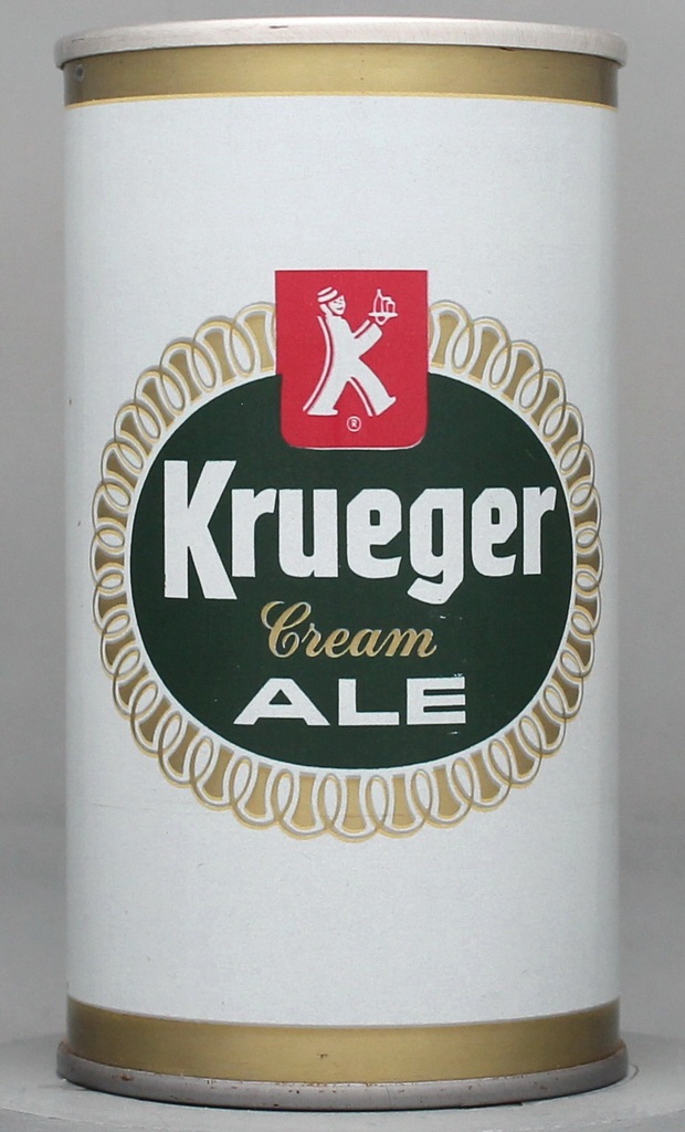 Krueger Cream Ale 12 Oz Zip/Tab Top Can