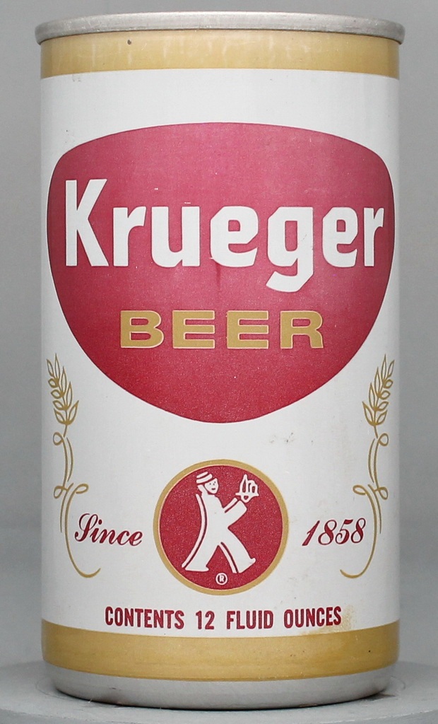 Krueger Beer 12 Oz Tab Top Can