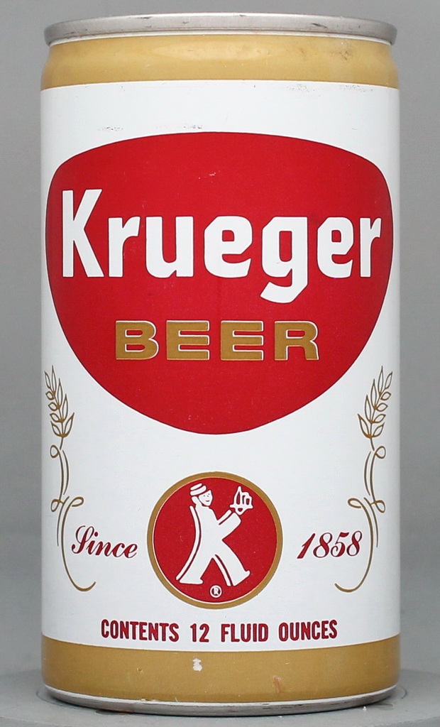 Krueger Beer 12 Oz Tab Top Can