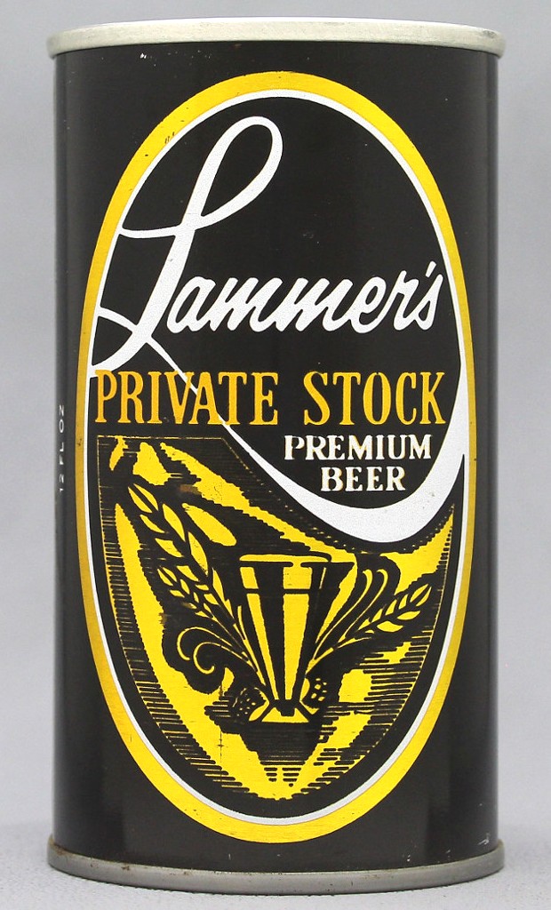 Lammers Private Stock Premium Beer 12 Oz Tab Top Can