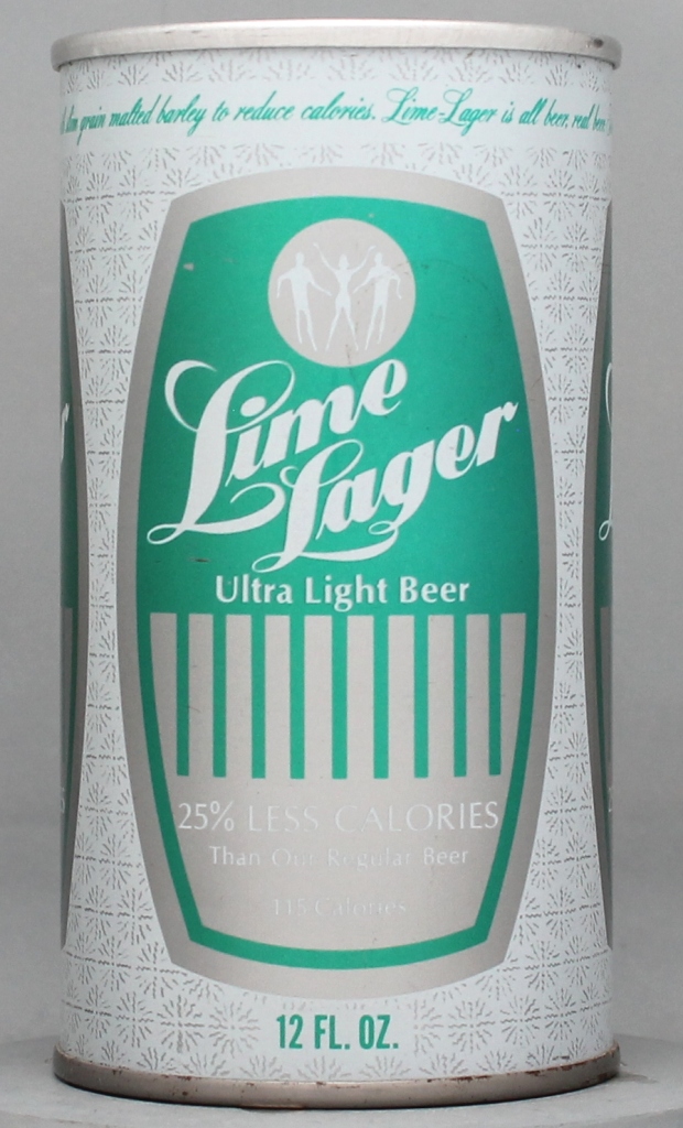 Lime Lager Beer 12 Oz Tab Top Can