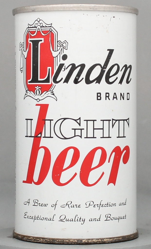 Linden Light Beer 12 Oz Zip Top Can