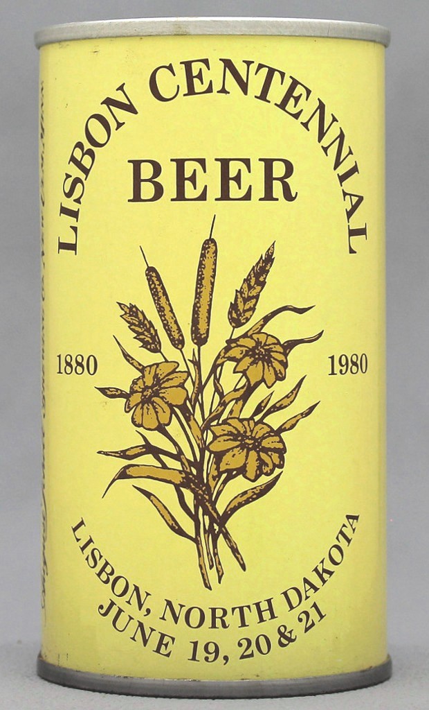 Lisbon Centennial Beer 12 Oz Tab Top Can