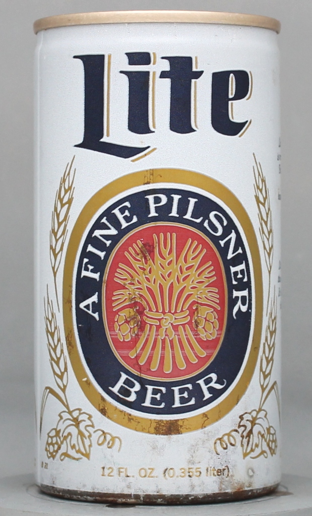 Lite A Fine Pilsner Beer 12 Oz Tab Top Can