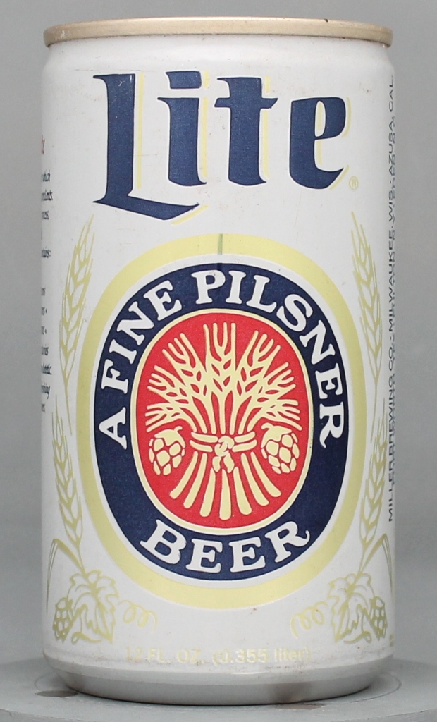 Lite A Fine Pilsner Beer 12 Oz Tab Top Can