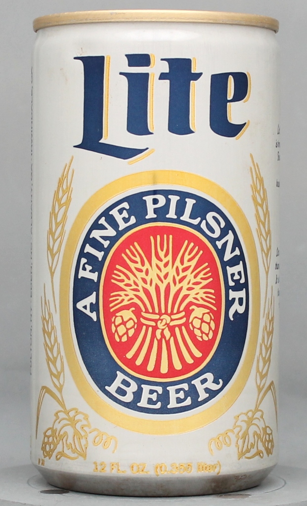 Lite A Fine Pilsner Beer 12 Oz Tab Top Can
