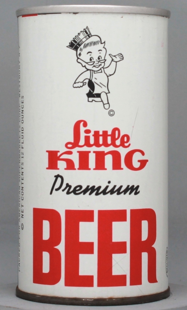 Little King Premium Beer 12 Oz Tab Top Can