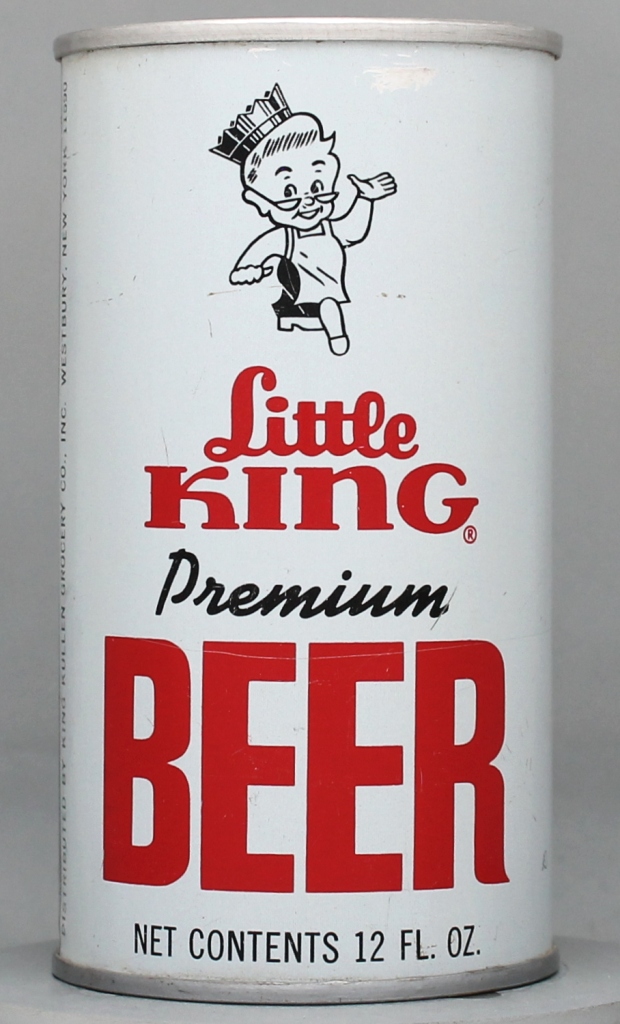 Little King Premium Beer 12 Oz Tab Top Can