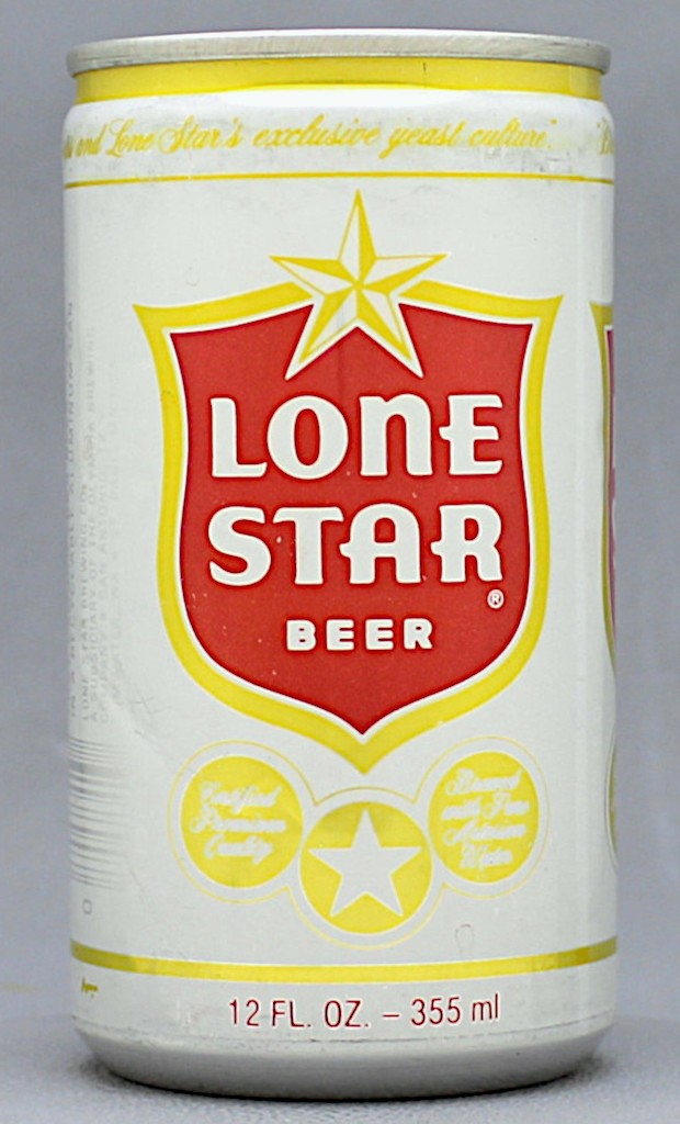 Lone Star Beer 12 Oz Tab Top Can