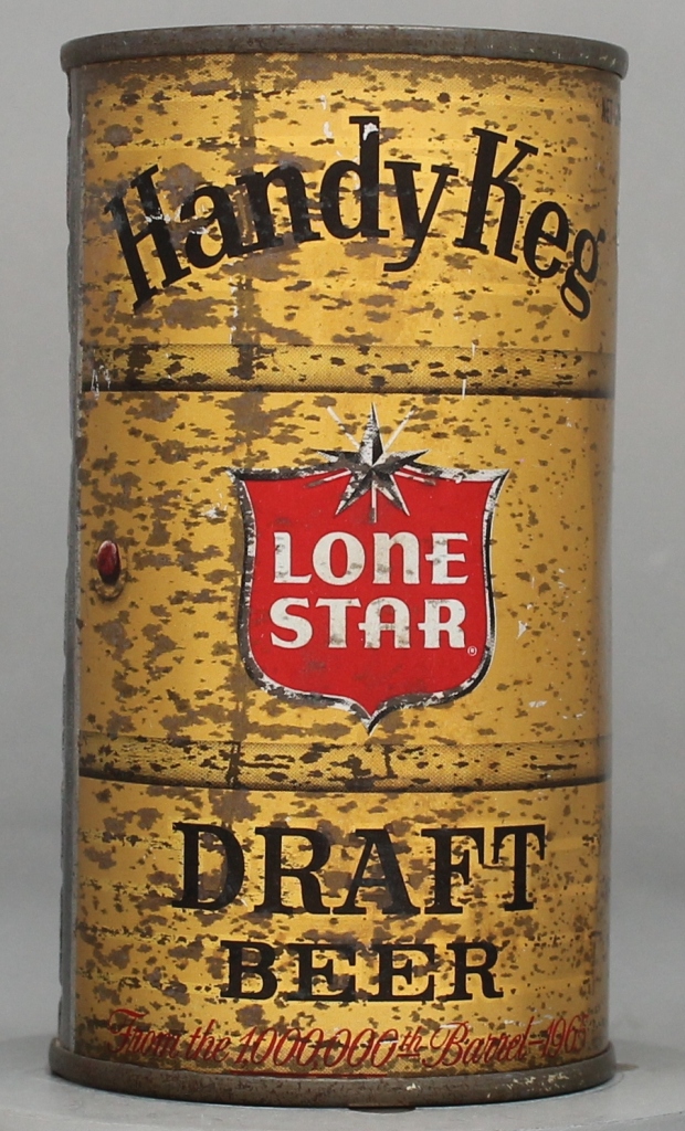 Lone Star Handy Keg Draft 12 Oz Tab Top Can