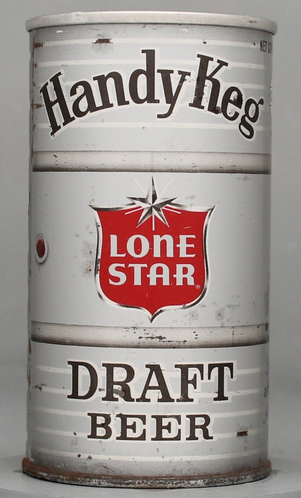Lone Star Handy Keg Draft 12 Oz Tab Top Can