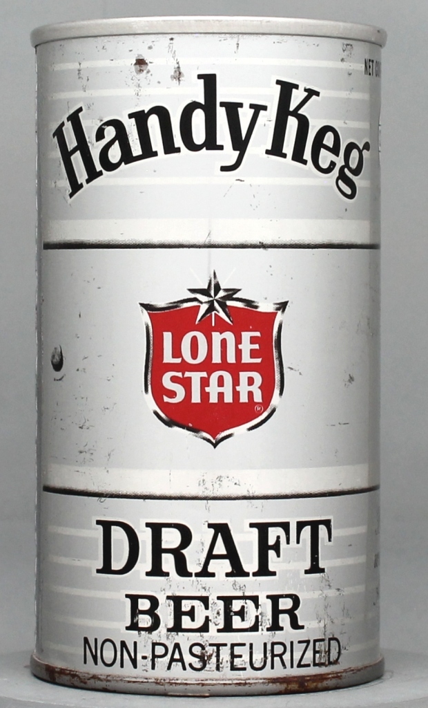 Lone Star Handy Keg Draft 12 Oz Tab Top Can