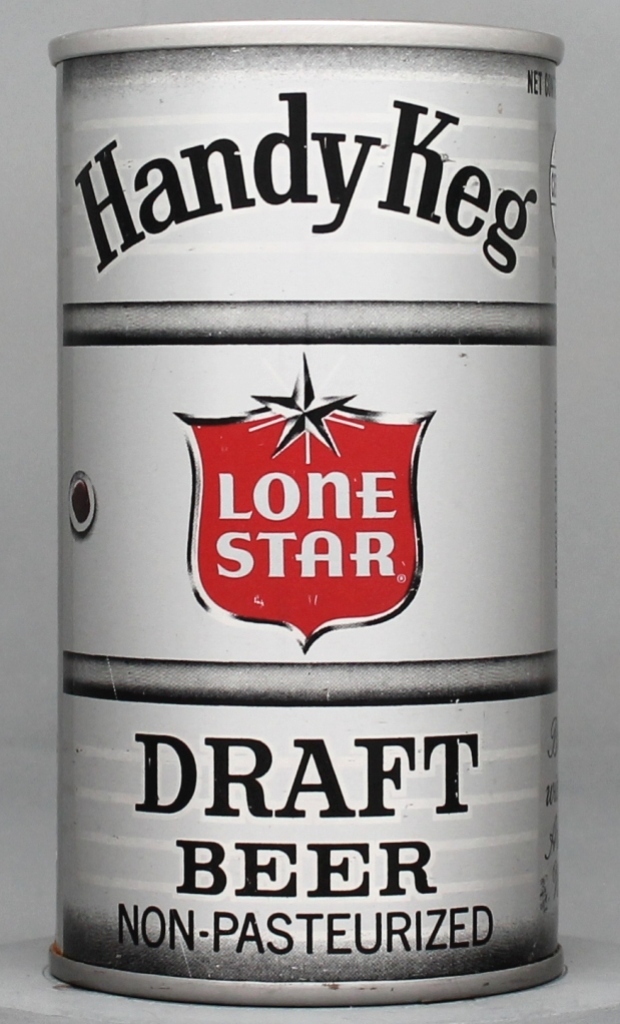 Lone Star Handy Keg Draft 12 Oz Tab Top Can