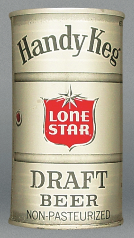 Lone Star Handy Keg Draft 12 Oz Tab Top Can
