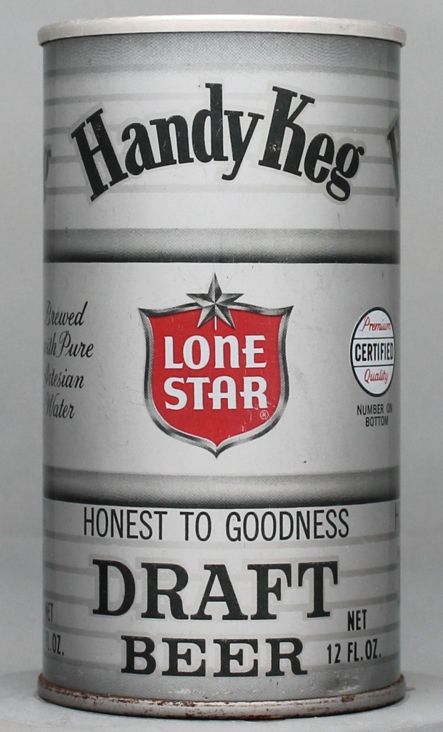 Lone Star Handy Keg Draft 12 Oz Tab Top Can