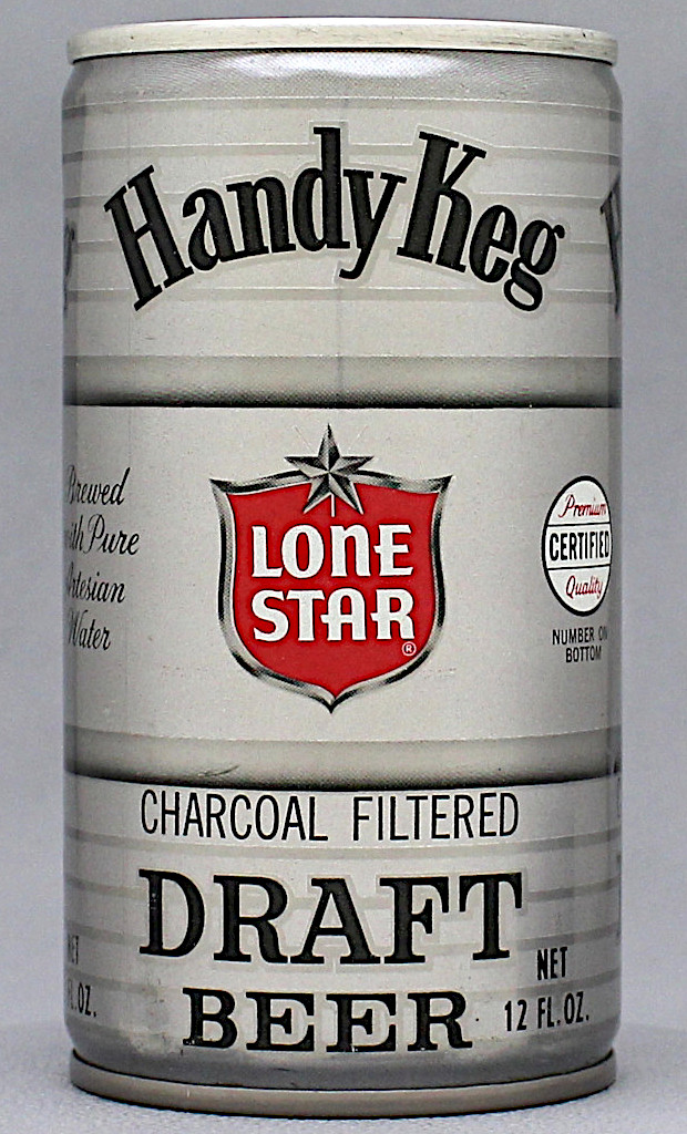 Lone Star Handy Keg Draft 12 Oz Tab Top Can