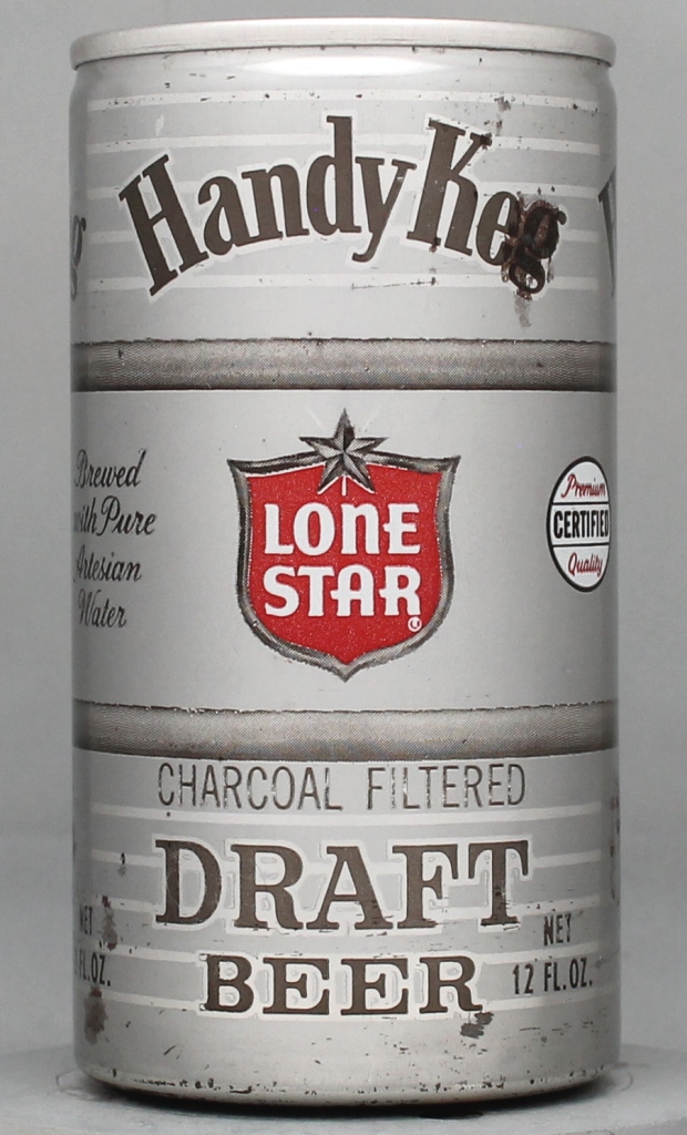 Lone Star Handy Keg Draft 12 Oz Tab Top Can