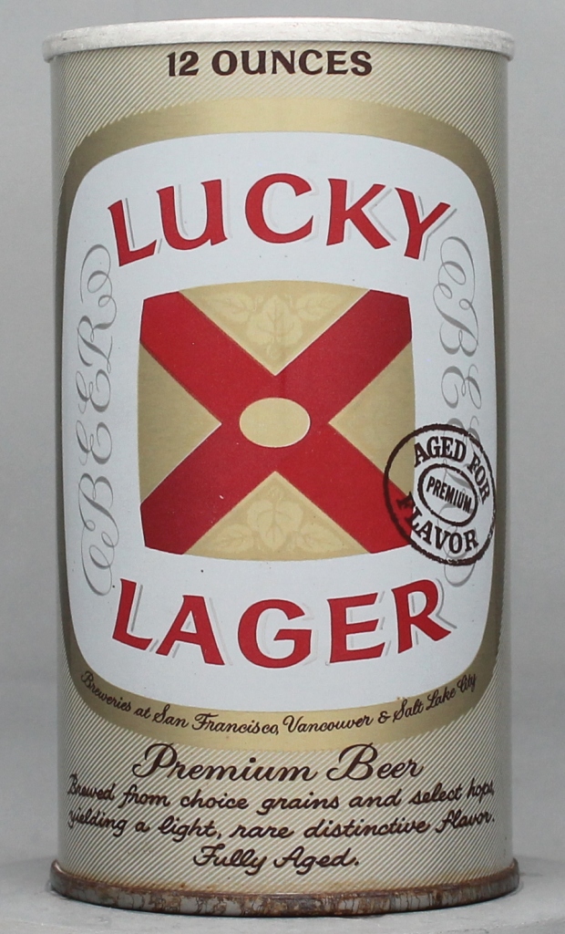 Lucky Aged For Flavor Beer 12 Oz Tab Top Can