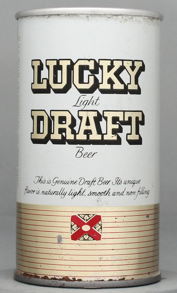 Lucky Light Draft 12 Oz Zip/Tab Top Can