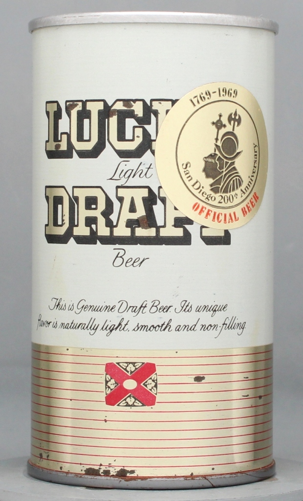 Lucky Light Draft 12 Oz Tab Top Can