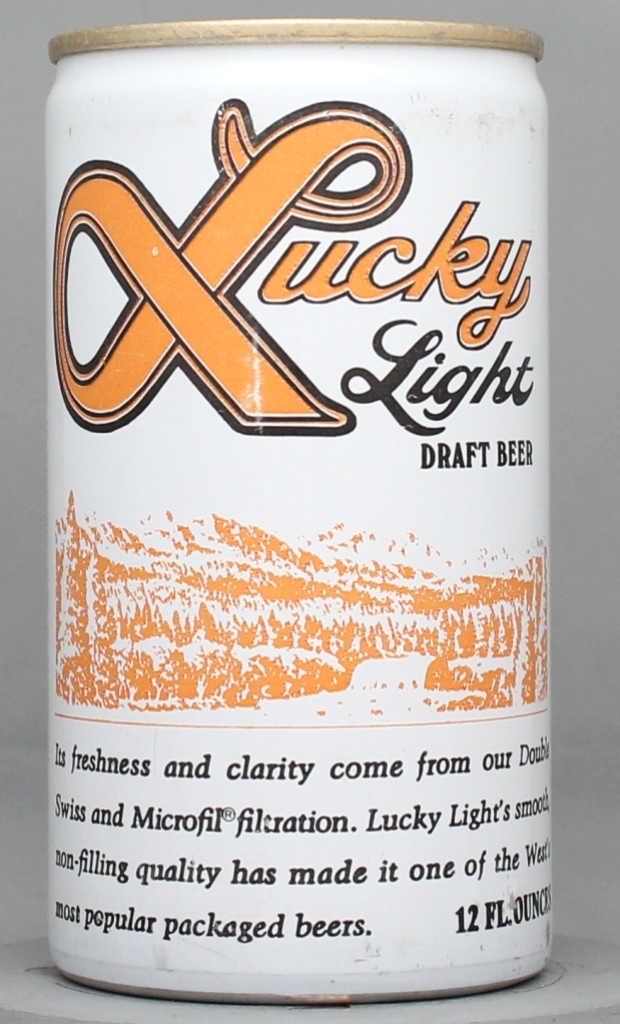 Lucky Light Draft 12 Oz Tab Top Can