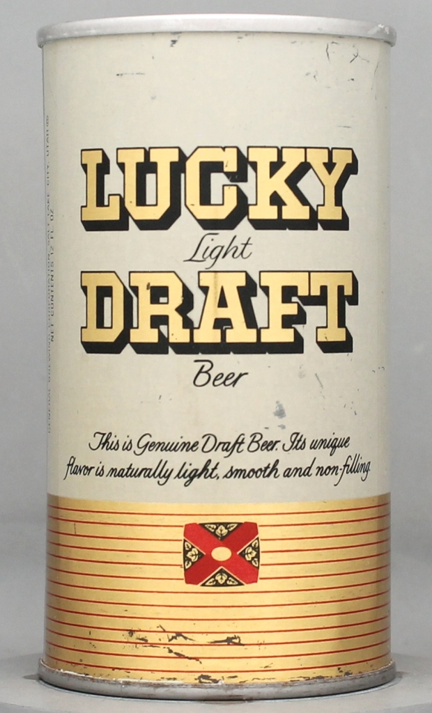 Lucky Light Draft 12 Oz Tab Top Can