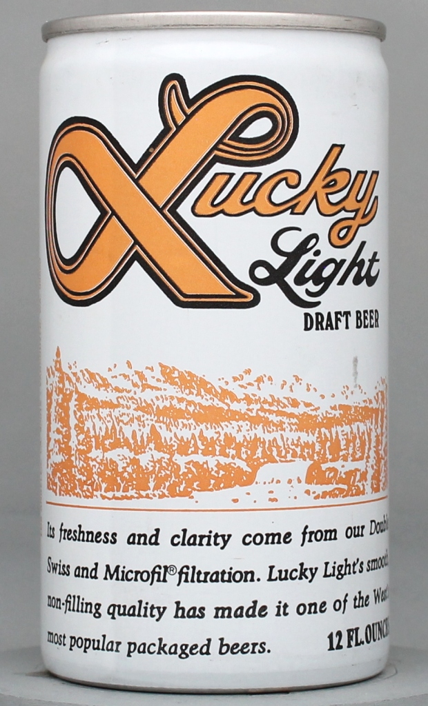 Lucky Light Draft 12 Oz Tab Top Can
